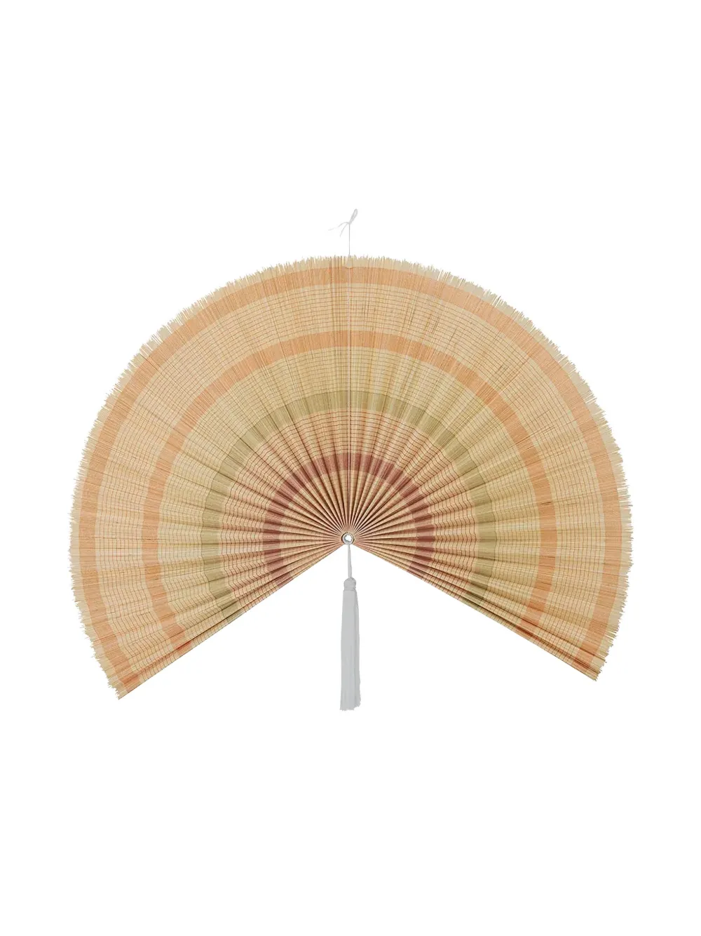 BLOOMINGVILLE Jaime striped tassel wall decor - Toni neutri