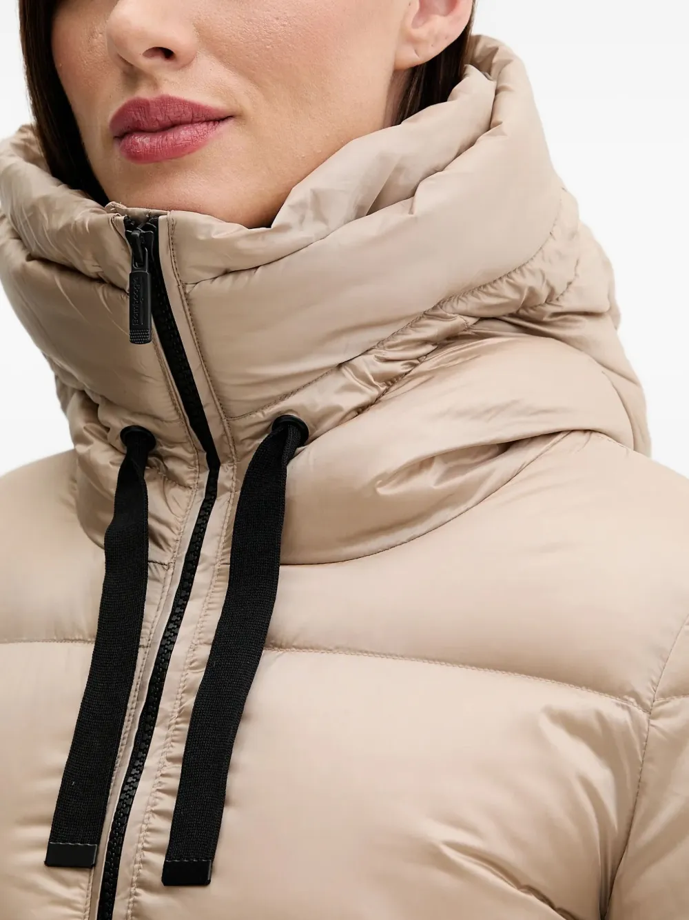 bomboogie Jack met capuchon en rits Beige