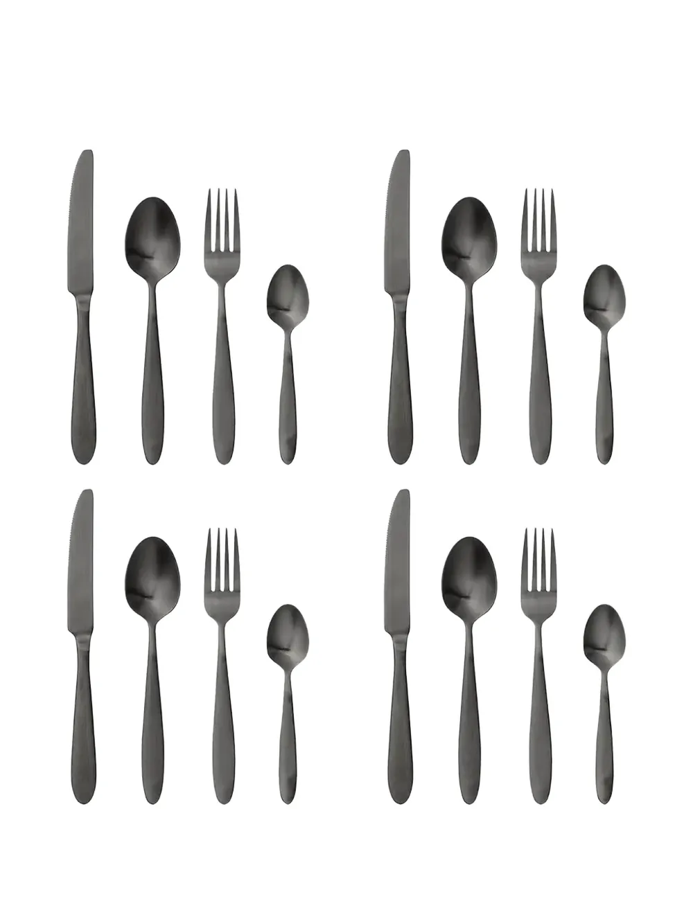 BLOOMINGVILLE Frea cutlery tableware (four person set) - Grigio