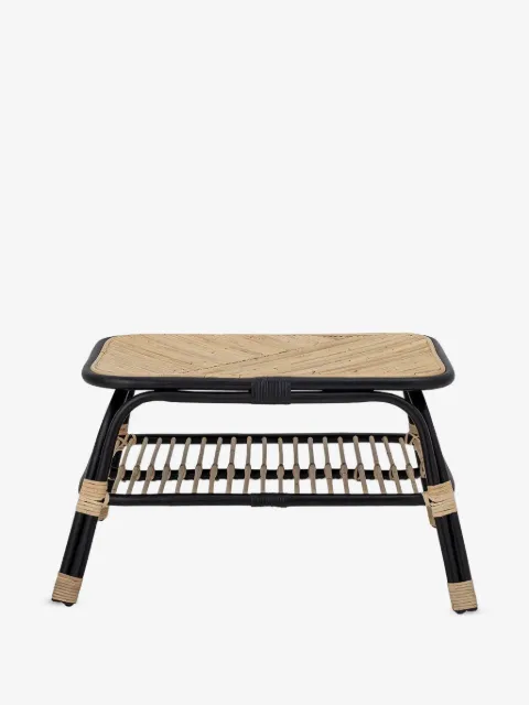 BLOOMINGVILLE Loue rattan shelf table