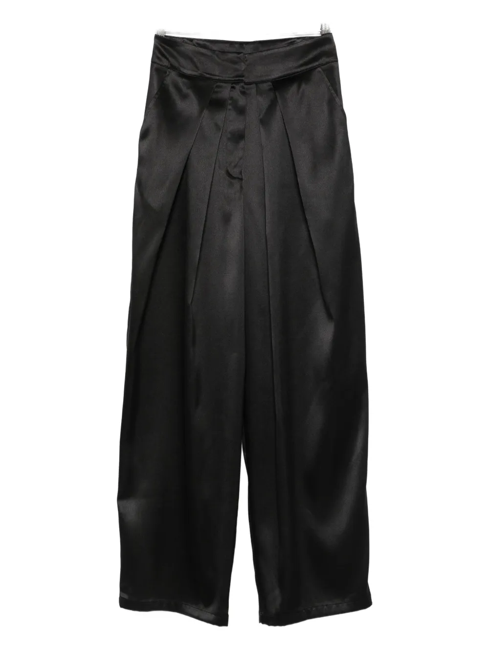 Rhizome Kristen Pleated Trousers In Black