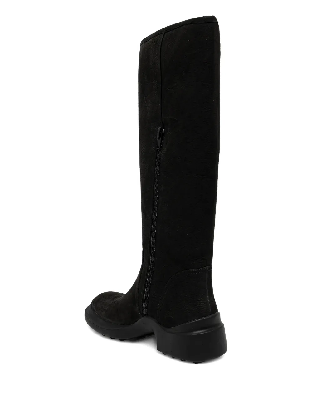 Jeffrey Campbell zip-up knee-high boots Bruin