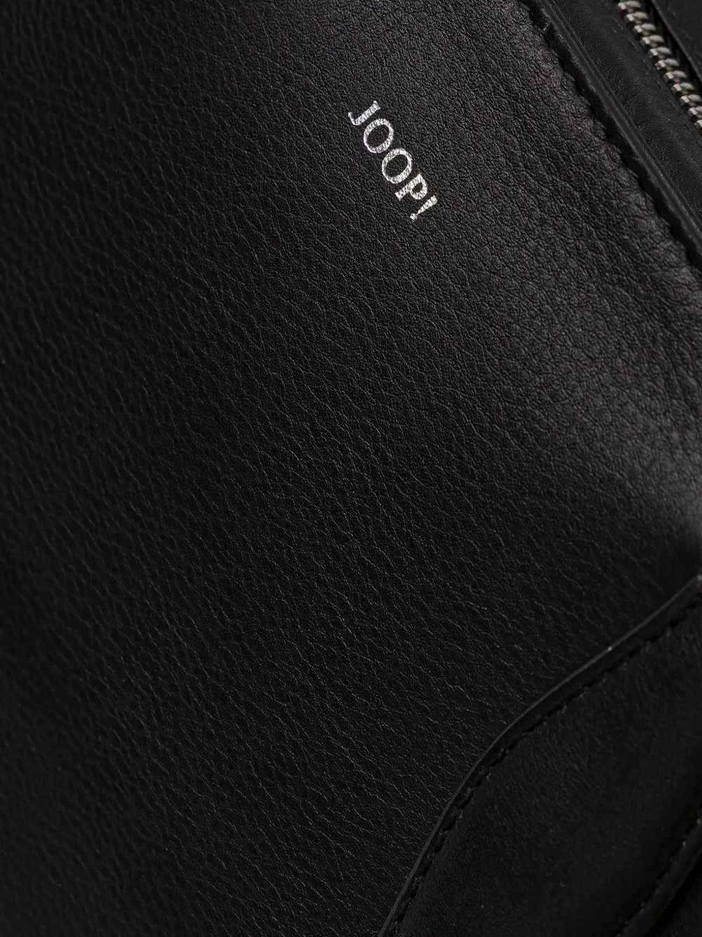 Joop! Shopper met logo Zwart