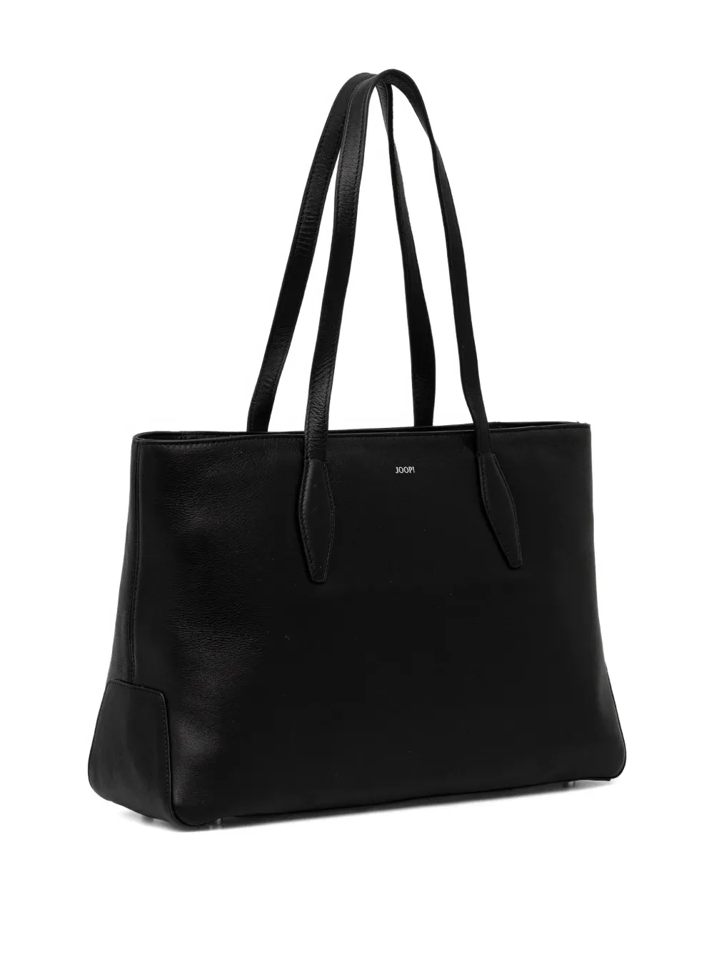 Joop! Shopper met logo Zwart