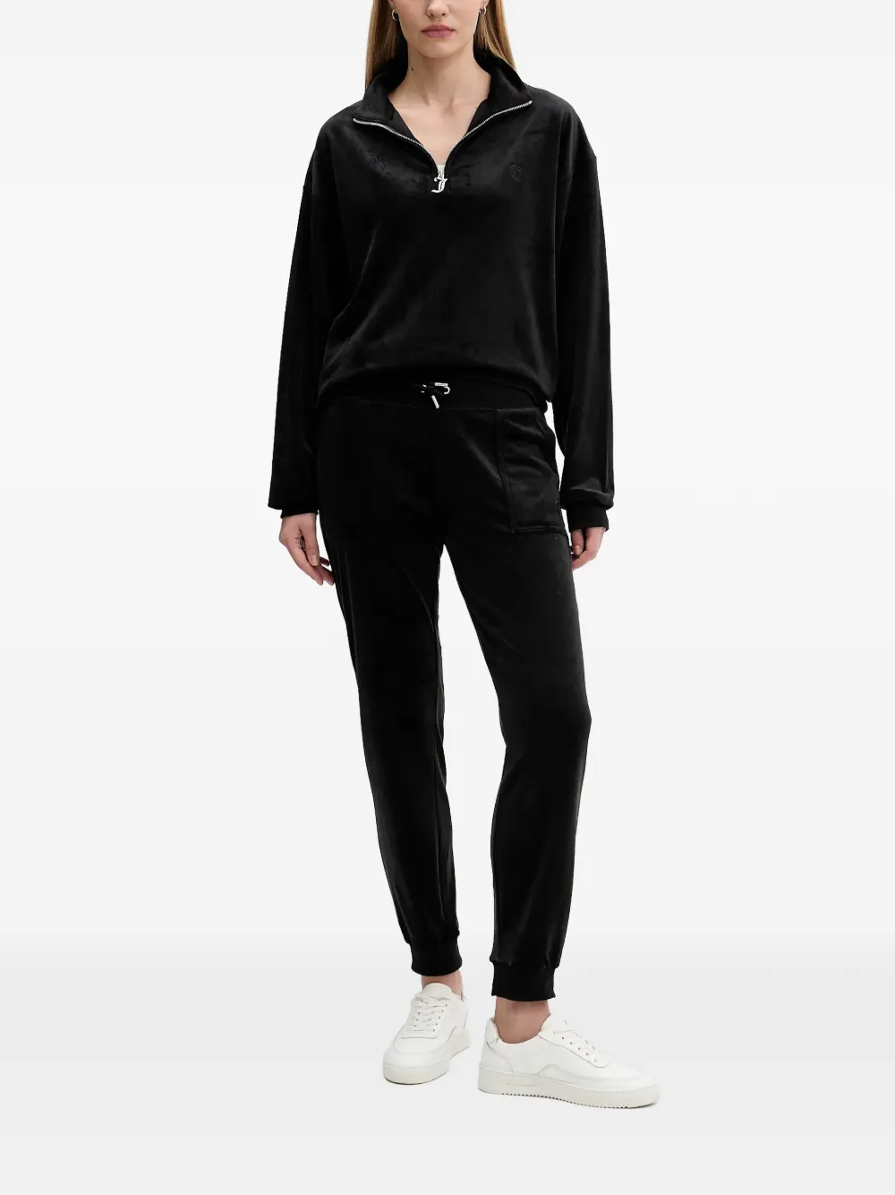 Juicy Couture pocket drawstring-fastening trousers - Zwart