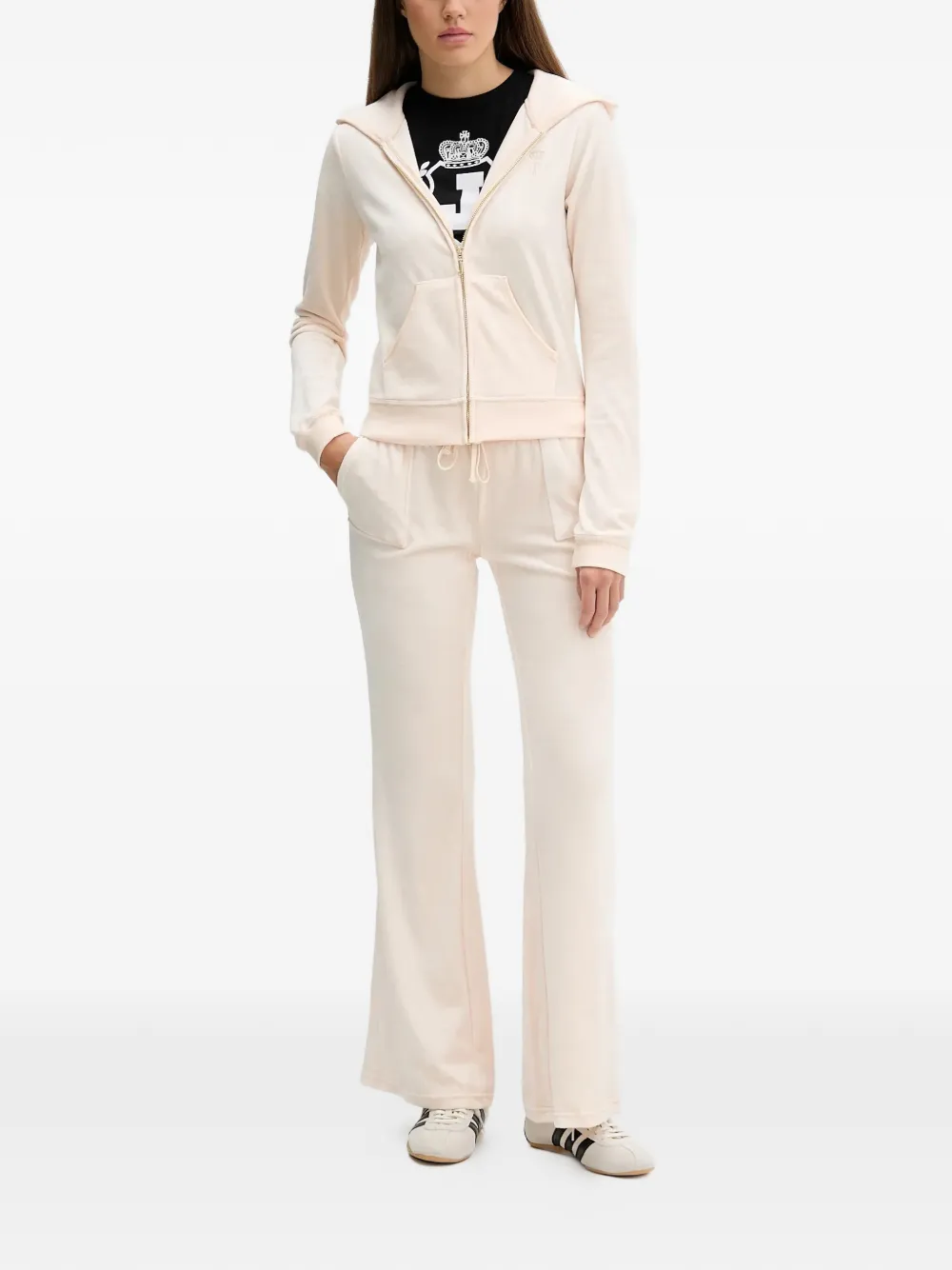 Juicy Couture patch-pocket track pants - Beige