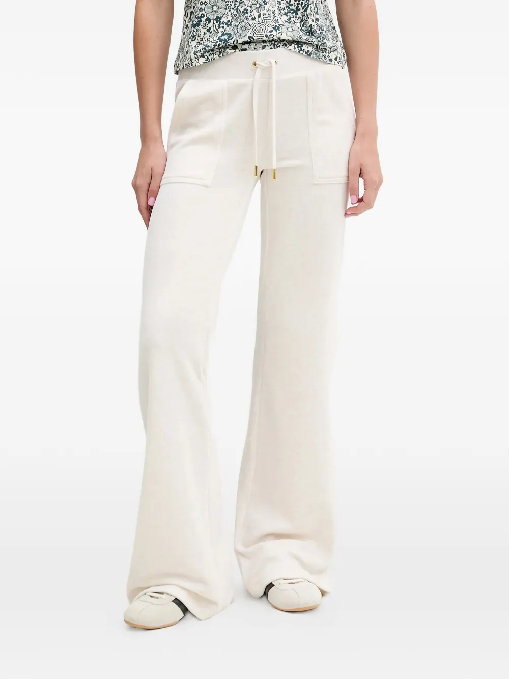 Juicy Couture drawstring-fastening pocket trousers - Toni neutri