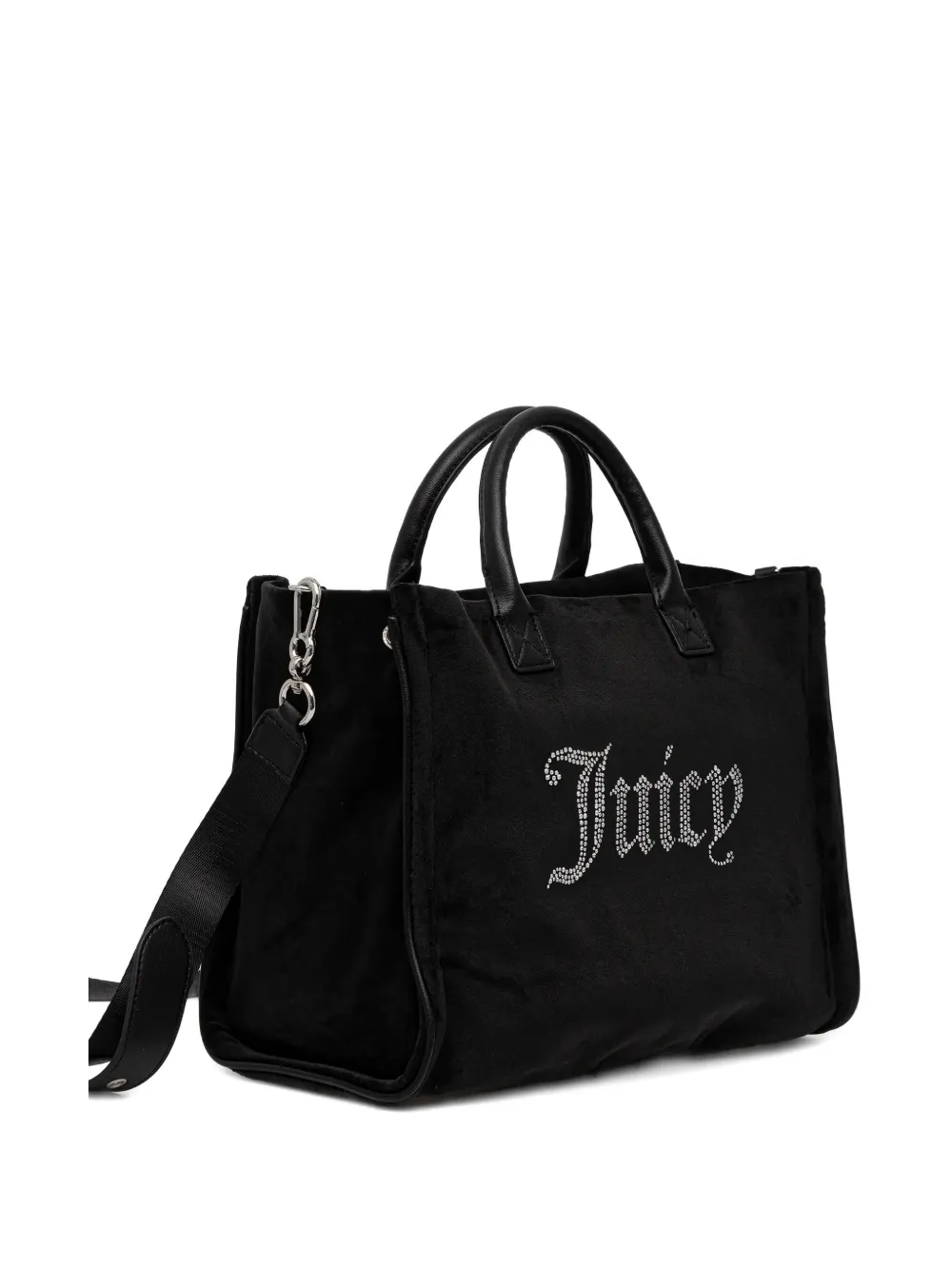 Juicy Couture embellishment-logo tote bag - Zwart