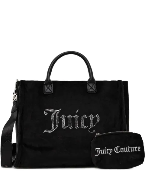 Juicy Couture embellishment-logo tote bag