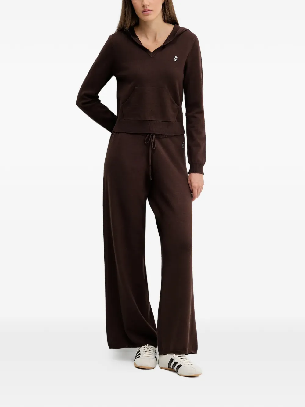 Juicy Couture drawstring-fastening logo-detail track pants - Bruin