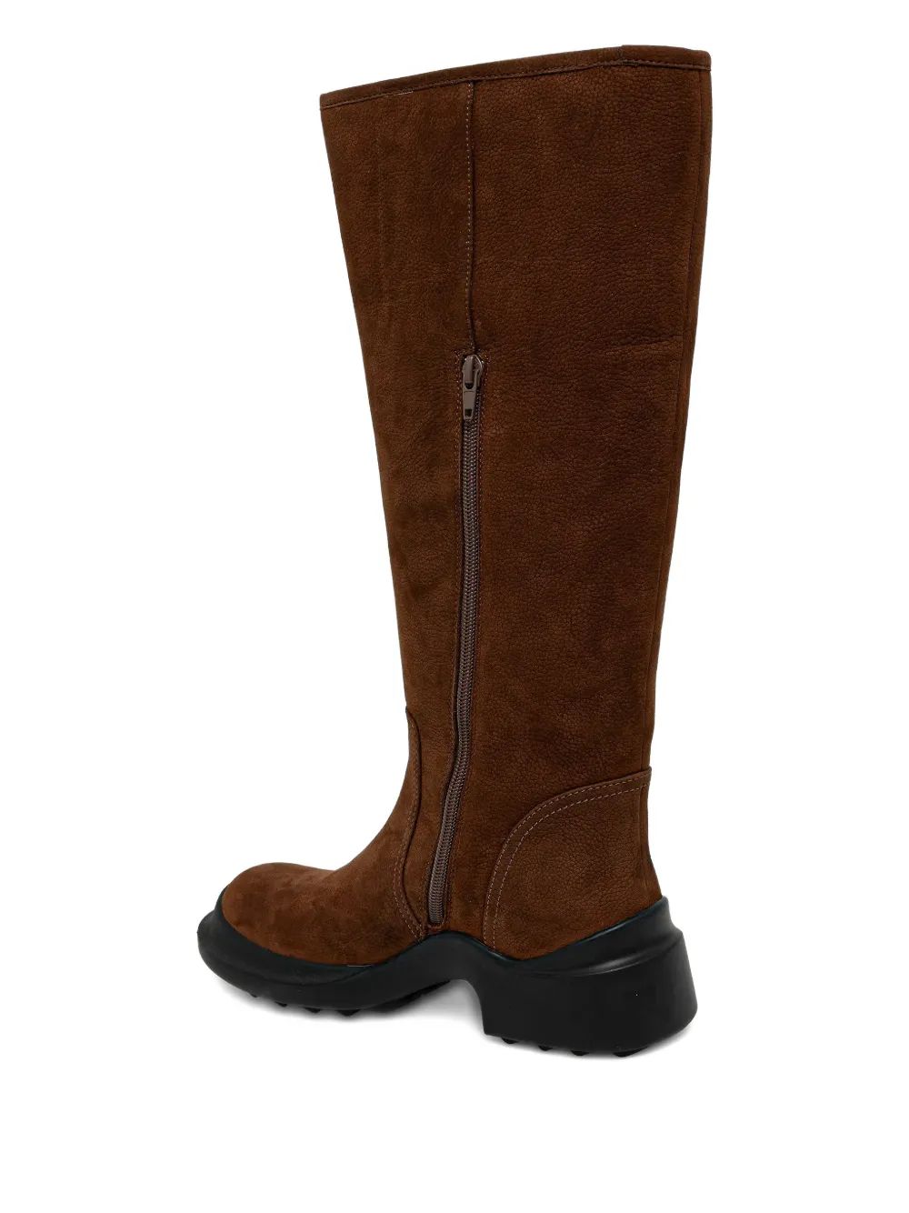 Jeffrey Campbell zip-up knee-high boots Bruin