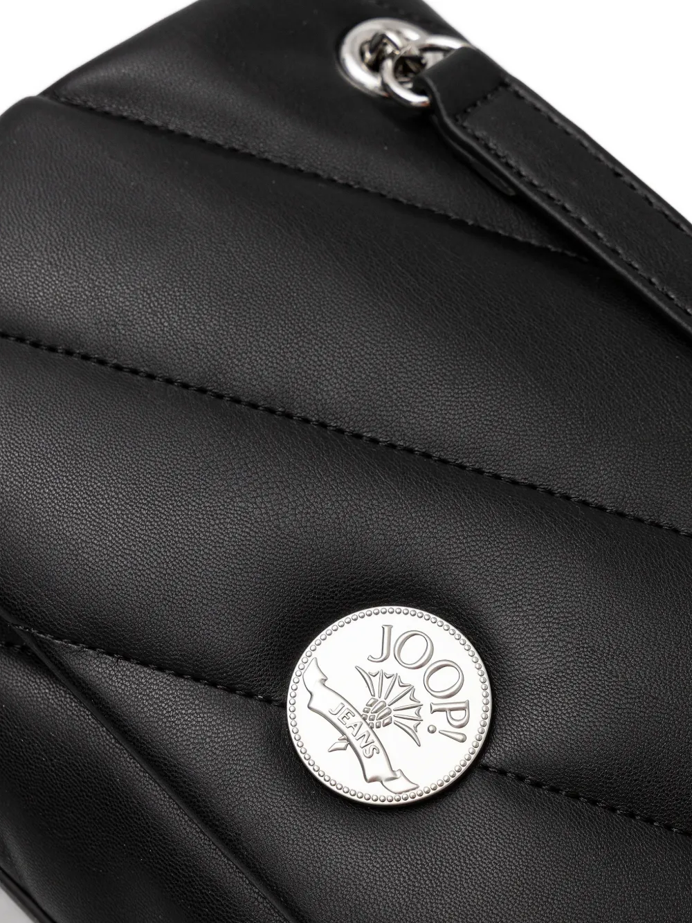 Quilted-Design Cross-Body Bag