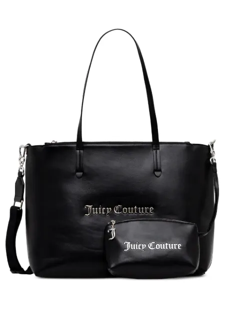Juicy Couture tote con detalle del logo