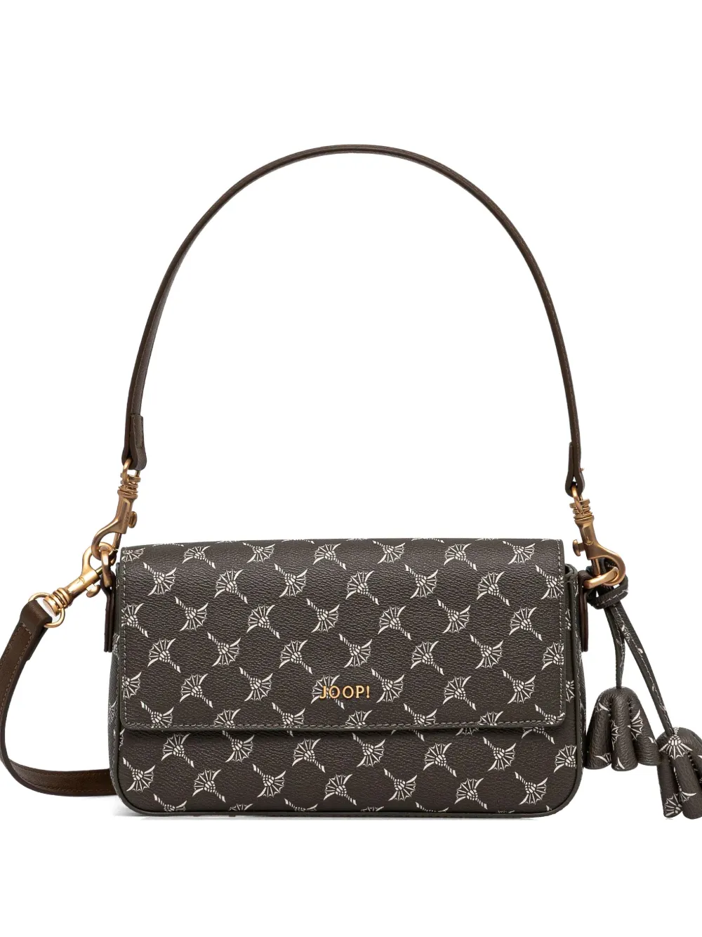 Joop! Nil logo-plaque cross body bag - Marrone