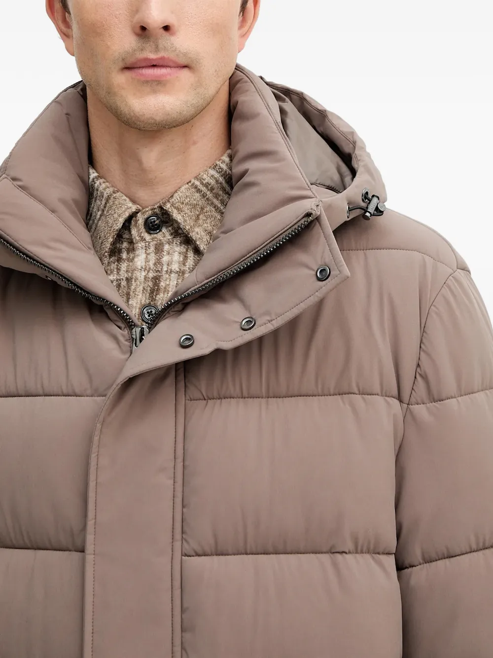 Joop! Winsten gewatteerd jack Beige