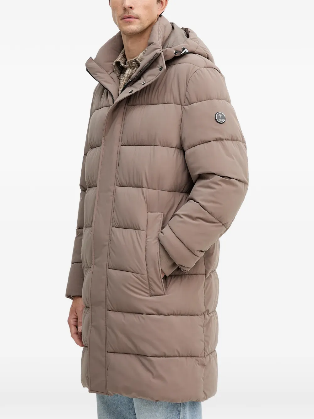 Joop! Winsten gewatteerd jack Beige