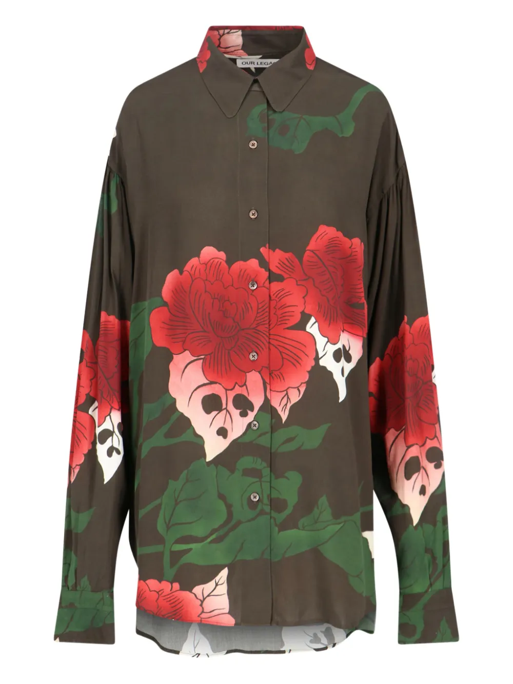 OUR LEGACY camisa Dapper | marrón | Image 1