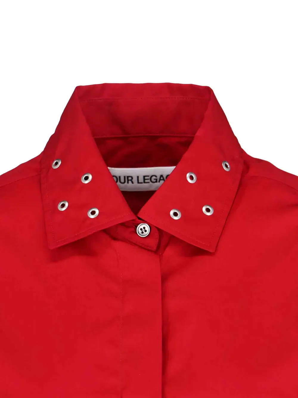 OUR LEGACY Blouse met ringlets Rood