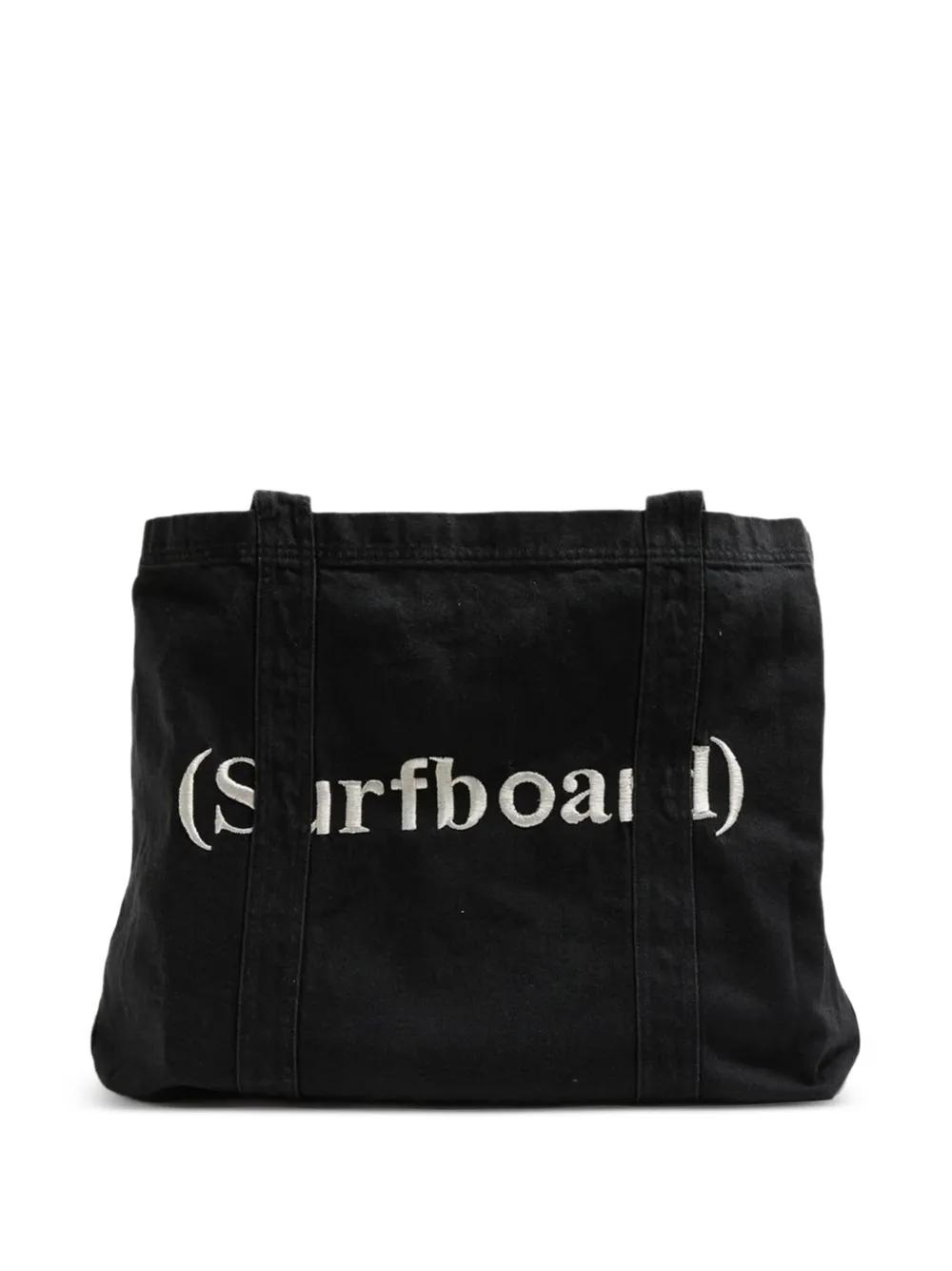 Stockholm Surfboard Club Weekend tote bag - Nero
