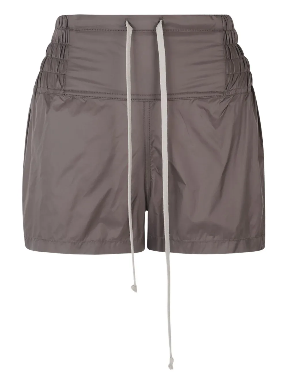 Rick Owens ruched boxing shorts | Grey | Image 1