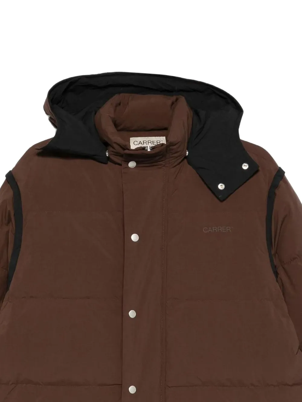 Carrera plumífero con capucha y botones | Chamarras con capucha | Image 2