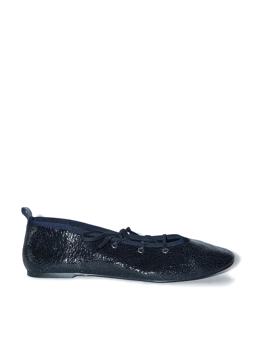Paloma Wool Leather Ballet Shoes In Blue