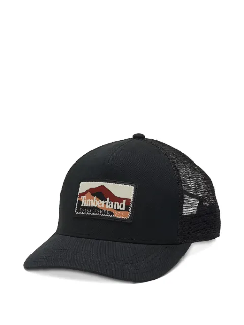 Timberland mountain patch trucker hat