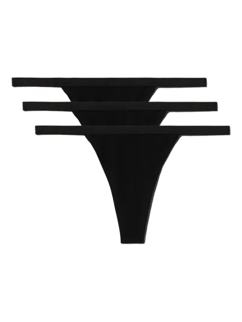 CDLP elasticated-waistband thong (pack of three)