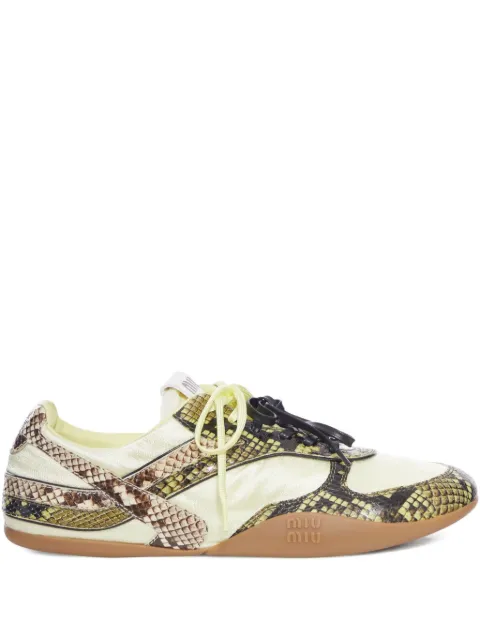 Miu Miu panelled sneakers