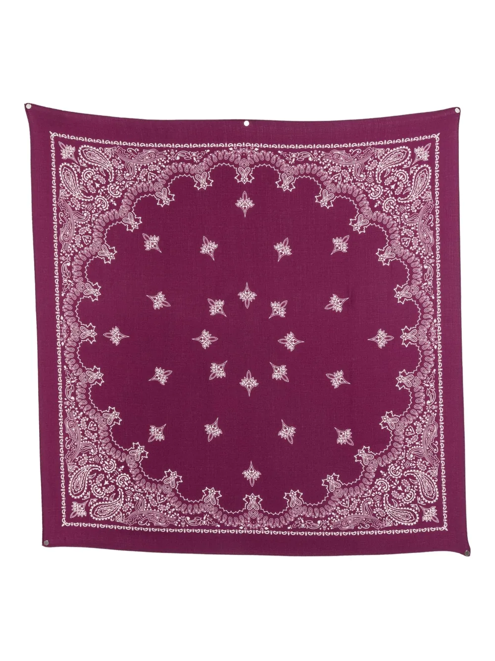 Destin Paisley-print Bandana Scarf In Purple