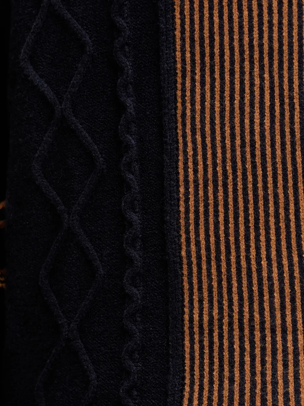 Desigual Gestreepte trui Blauw