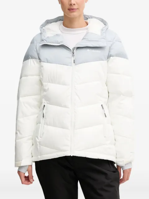 Columbia hooded zipped ski jacket