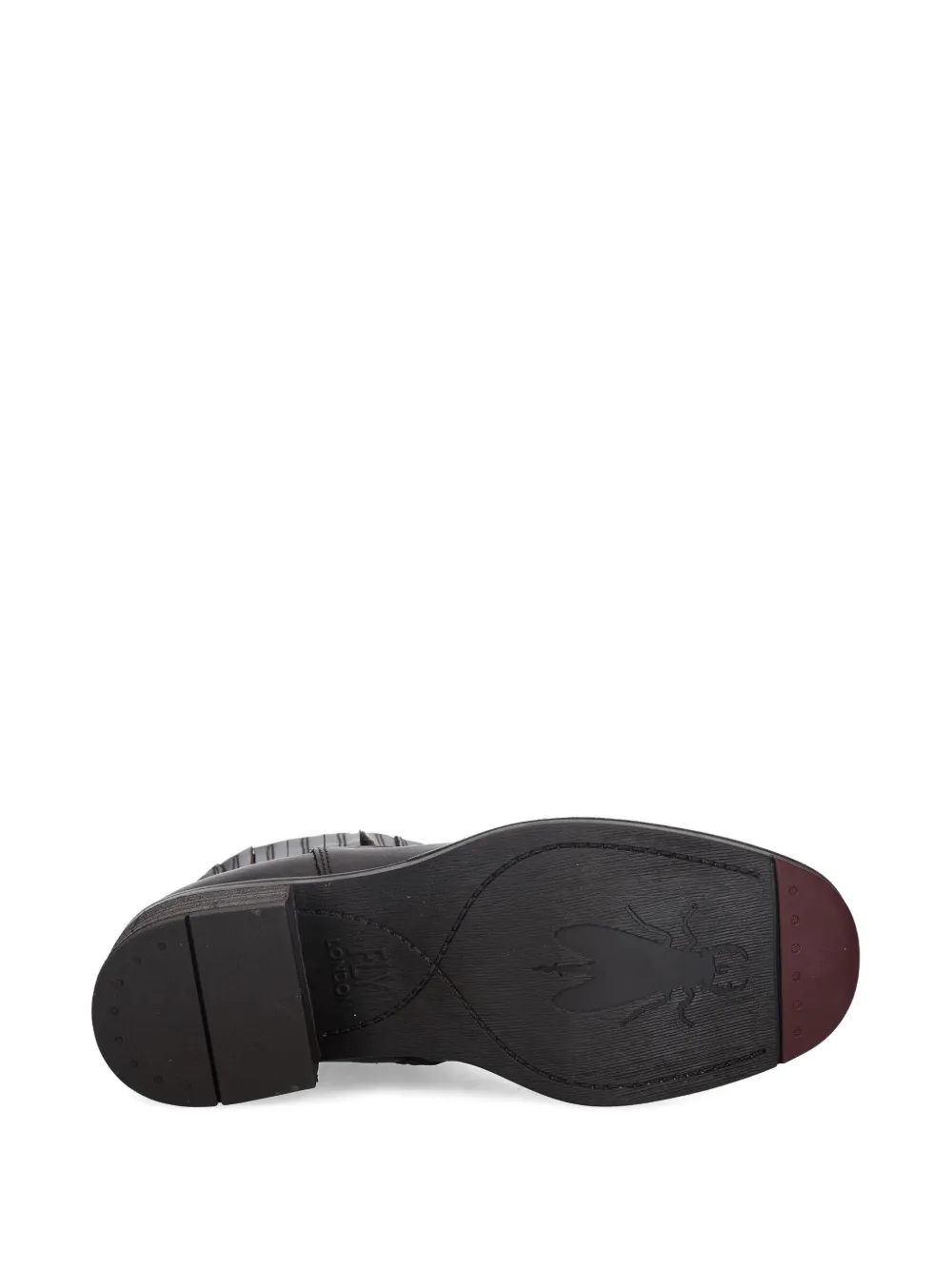 Fly London Laarzen met ritssluiting aan de zijkant Bruin