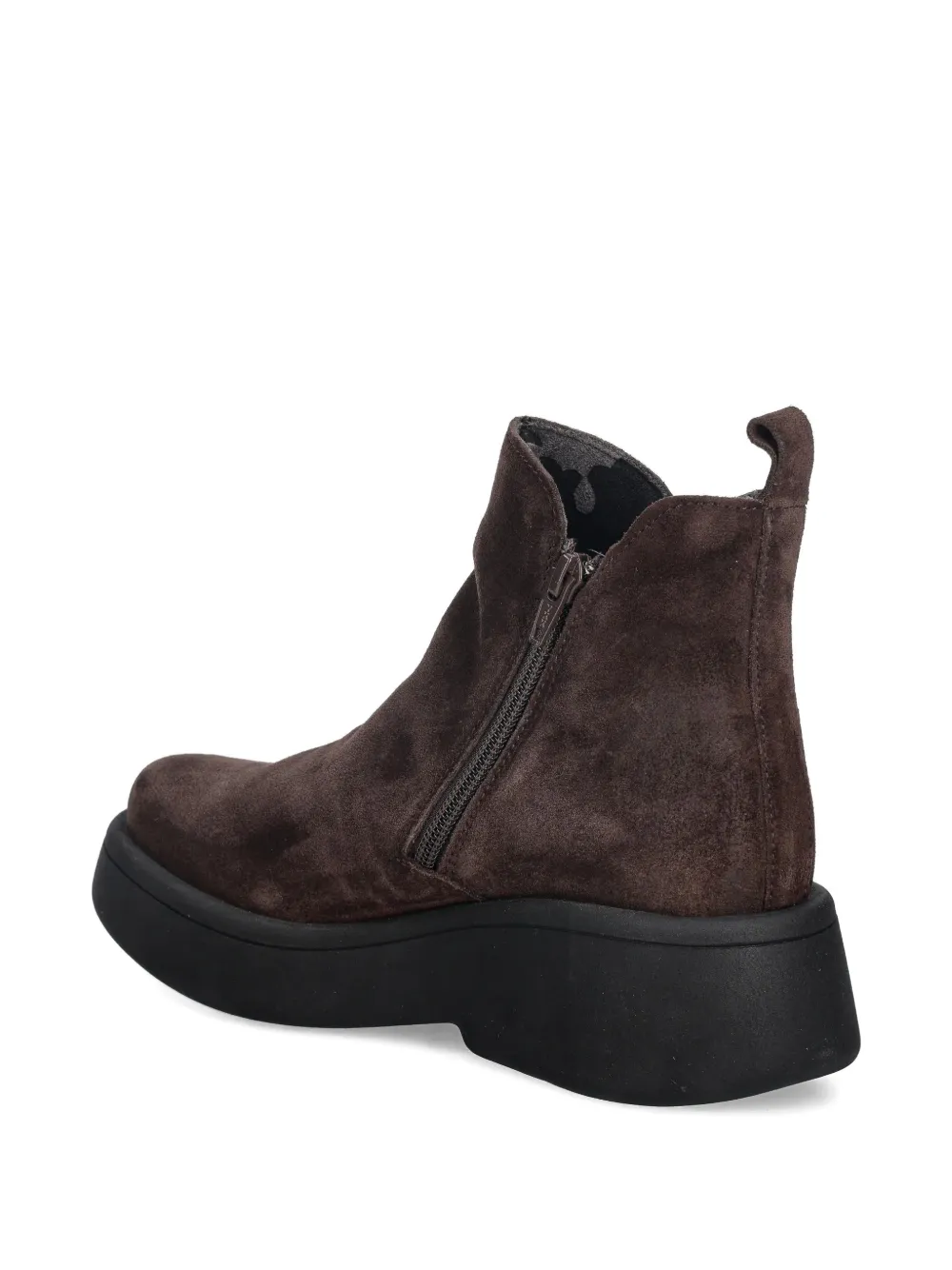 Fly London Suède enkellaarzen Bruin