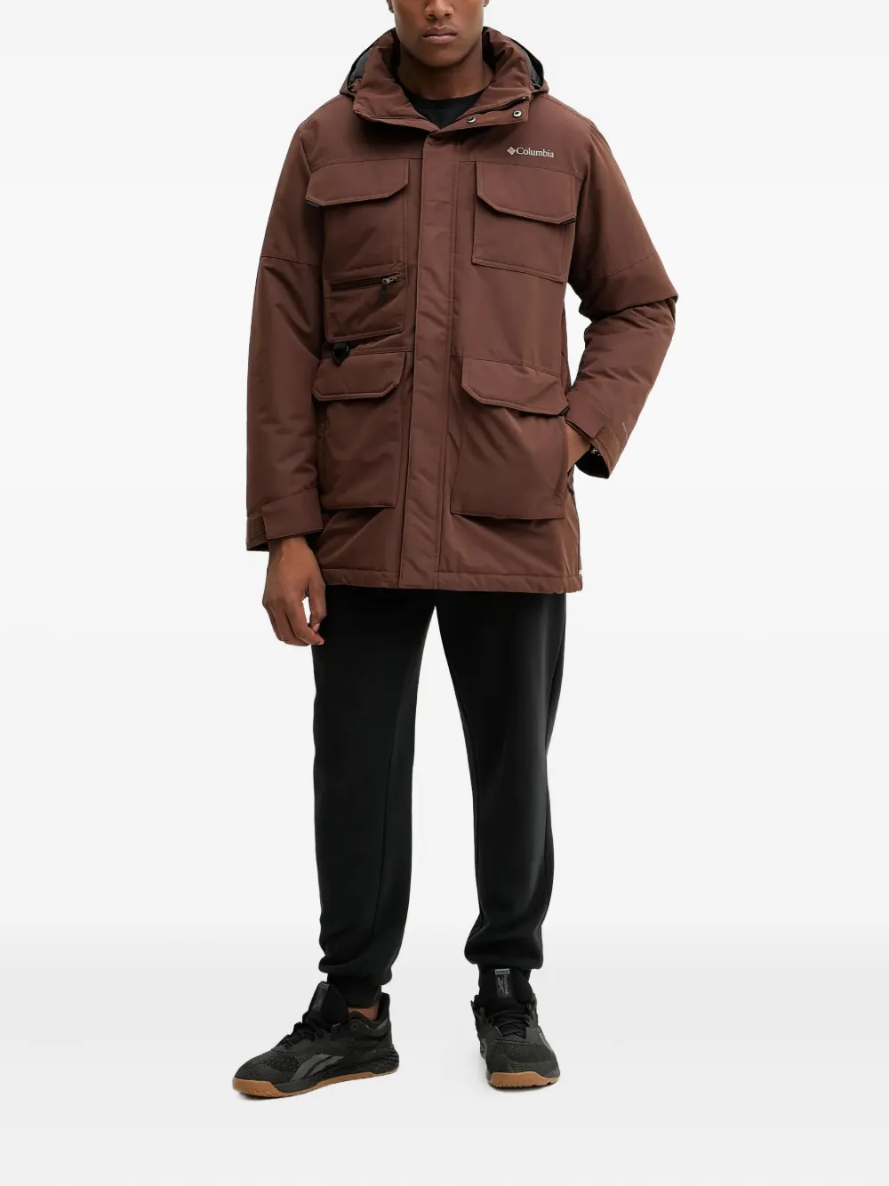 Columbia logo-print flap-pockets jacket | Vestes à capuche | Image 2