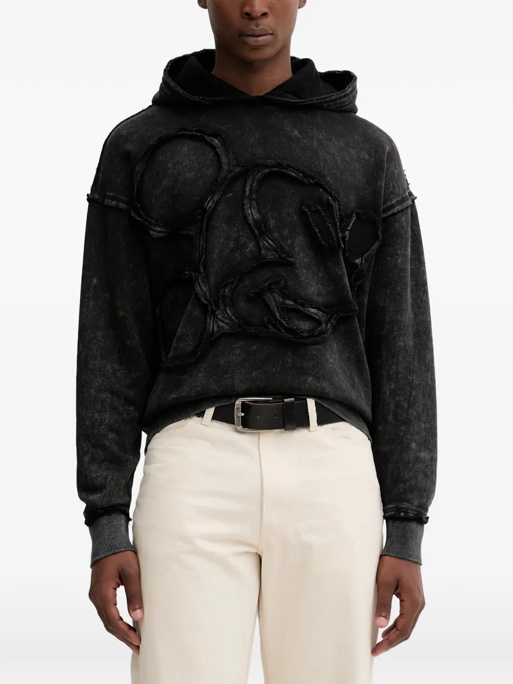 Desigual Mickey Mouse™ hoodie | Black | Image 1