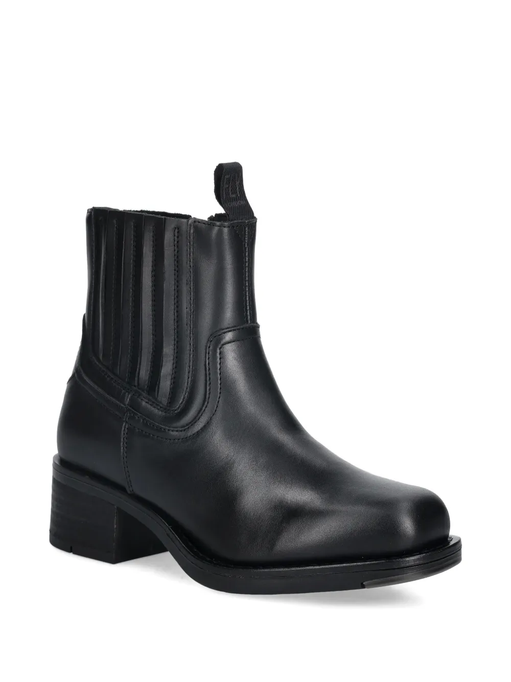 Fly London Enkellaarzen met zijrits Zwart