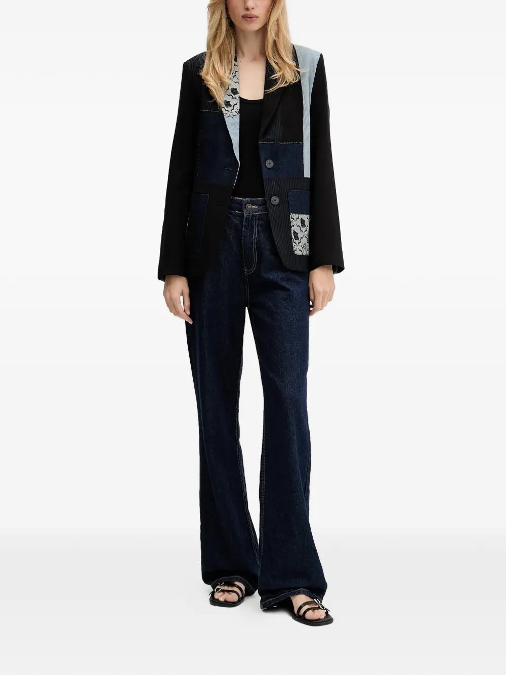 Desigual patchwork blazer | Blazers | Image 2