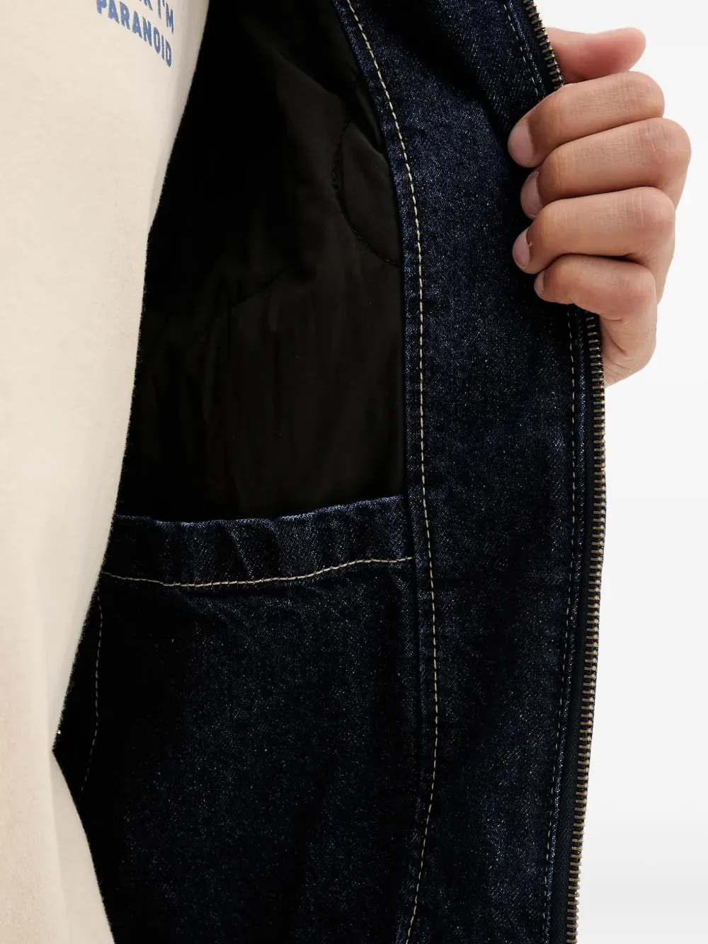 DICKIES Denim jack met capuchon Blauw