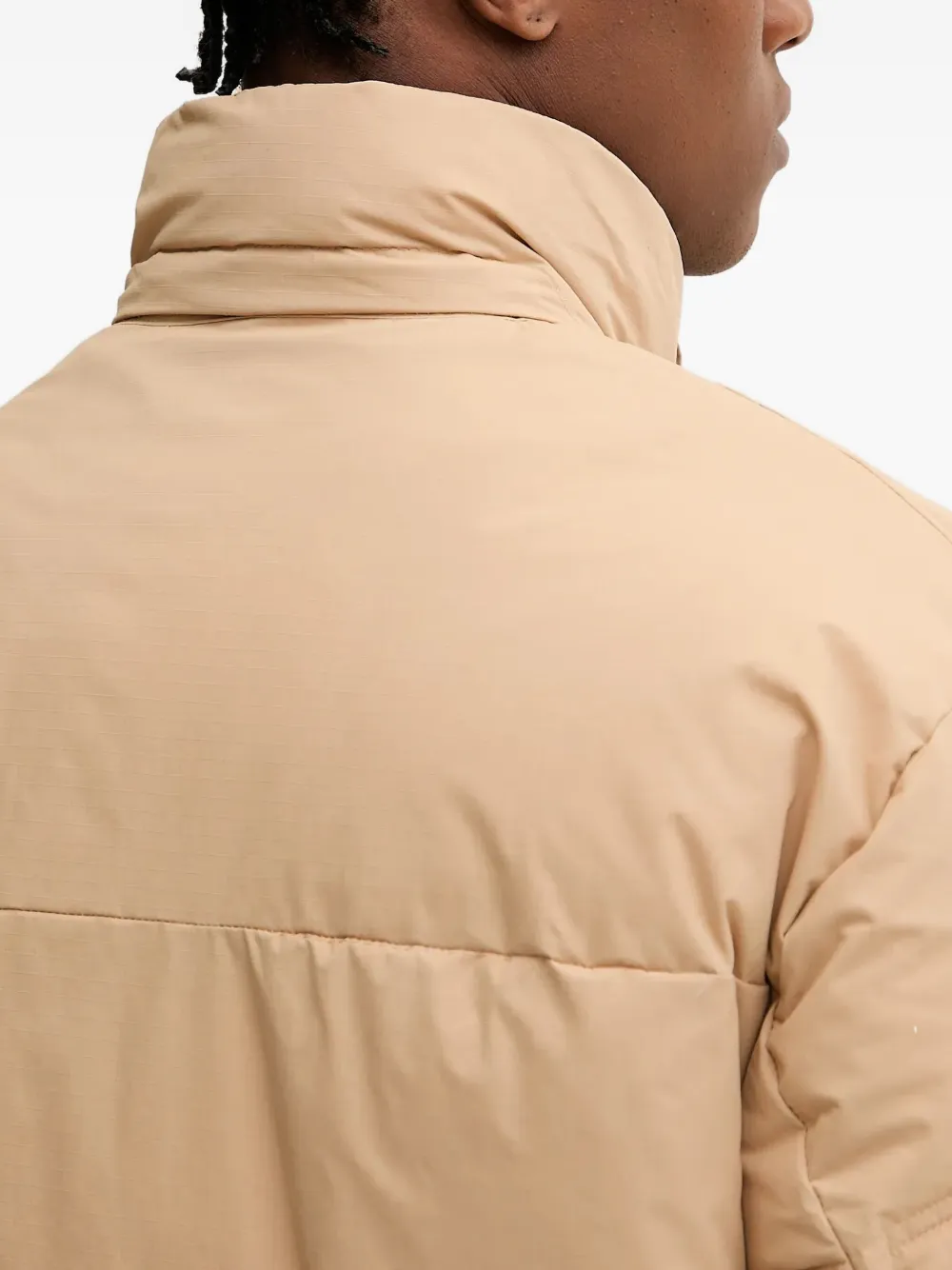 Columbia Gewatteerd jack met capuchon Beige