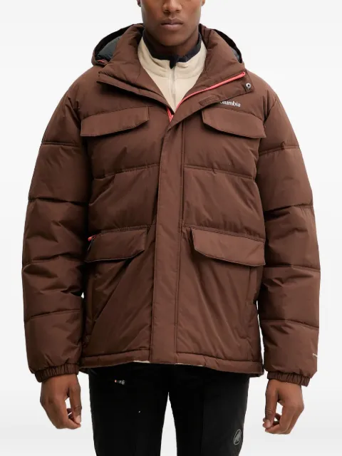 Columbia logo-print padded jacket