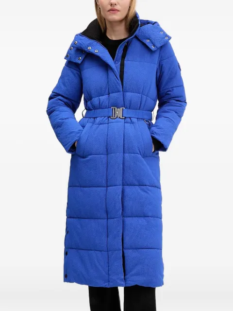 Desigual hooded-neckline padded coat
