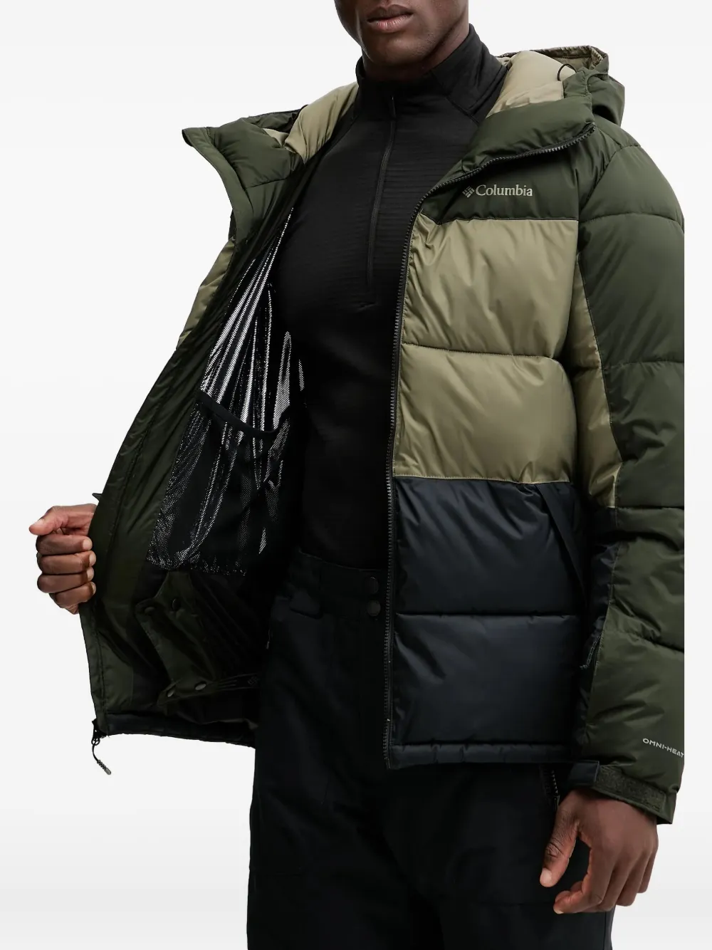 Columbia Ski-jack met logodetail Groen