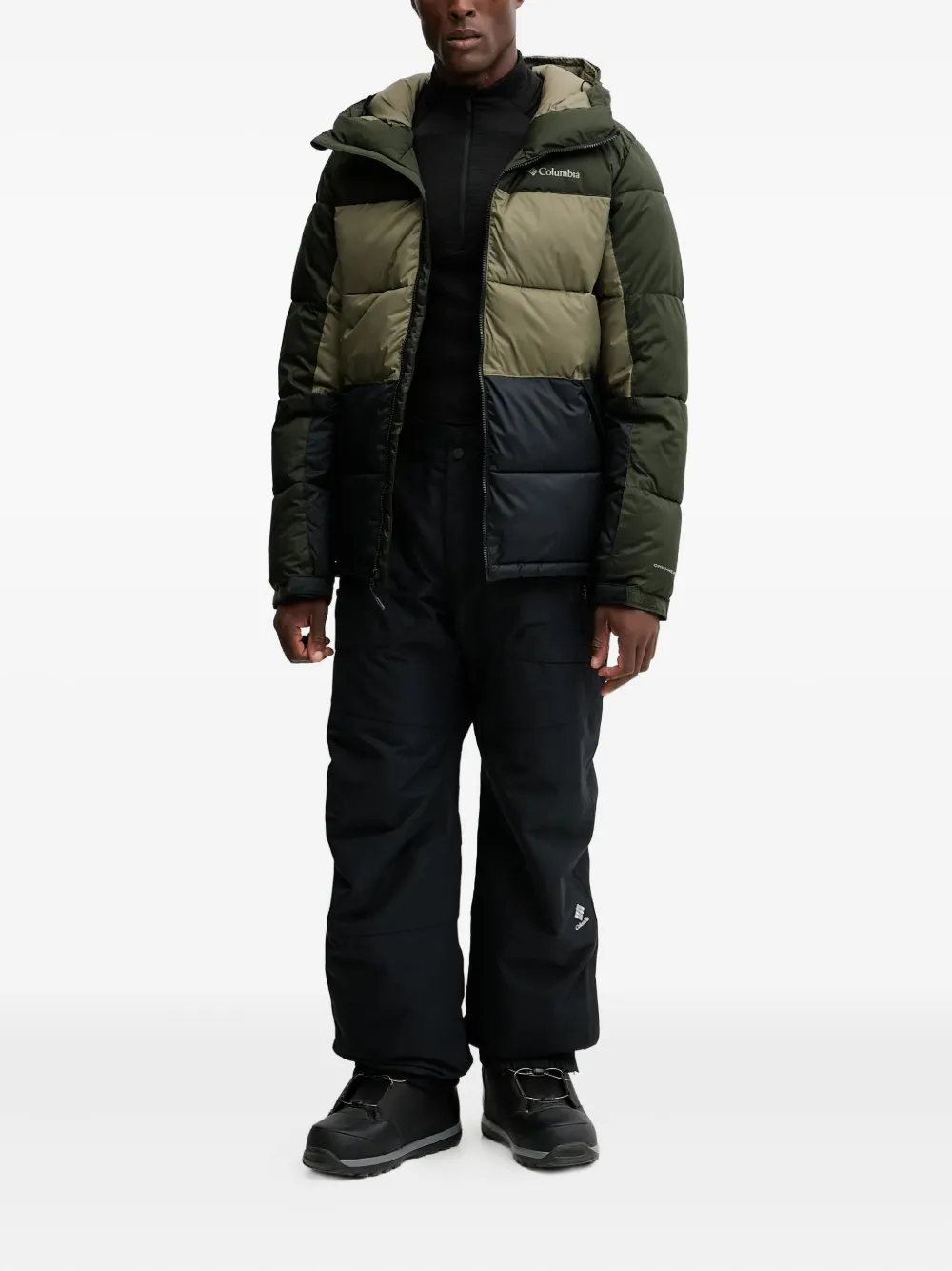 Columbia Ski-jack met logodetail - Groen