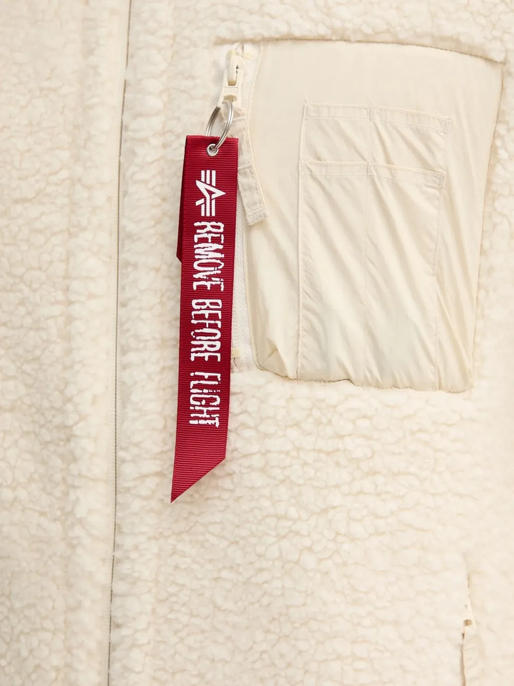 Alpha Industries Jack met ritszak Beige