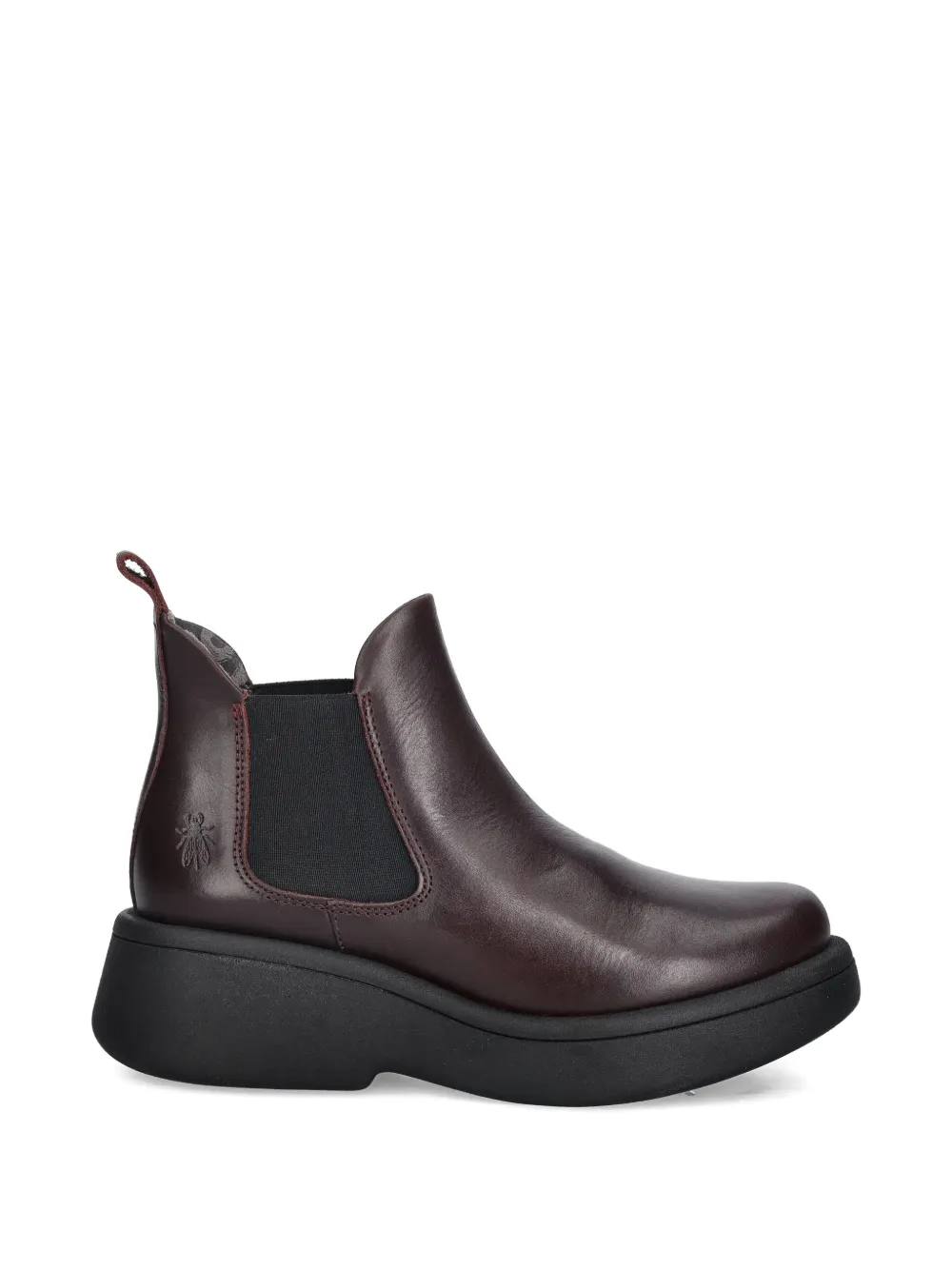 Fly London pull-on-style chelsea boots Rood