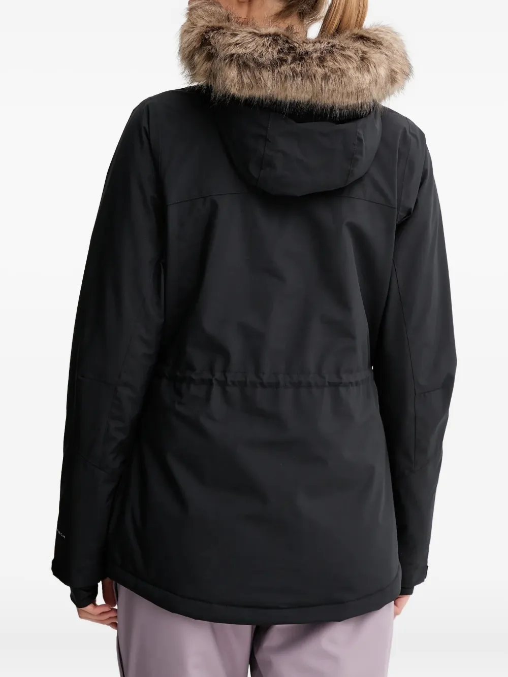 Columbia Logo-print Ski Jacket In Black