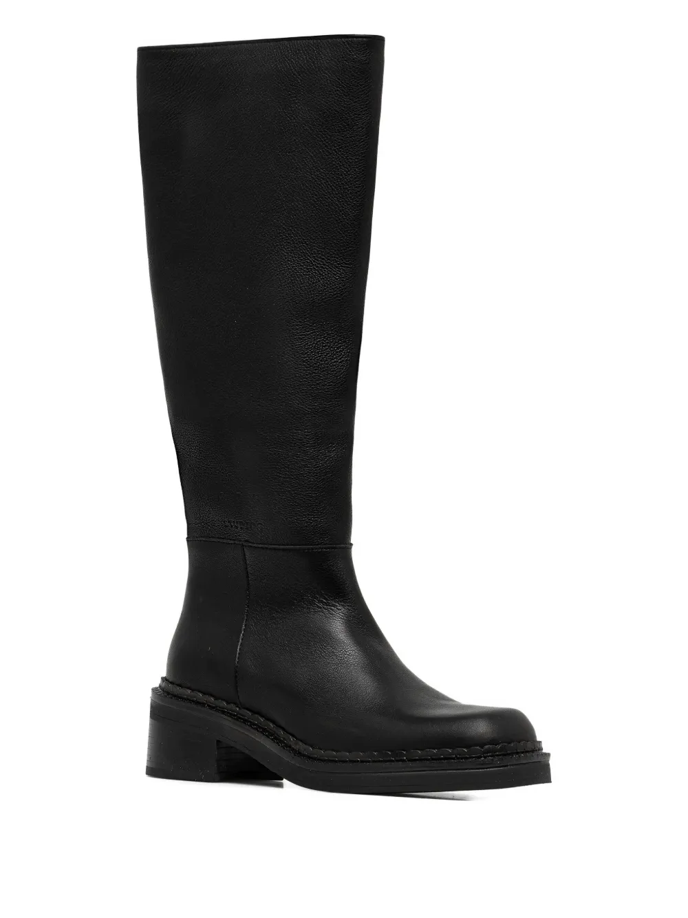 Copenhagen zip-fastening knee-high boots Zwart