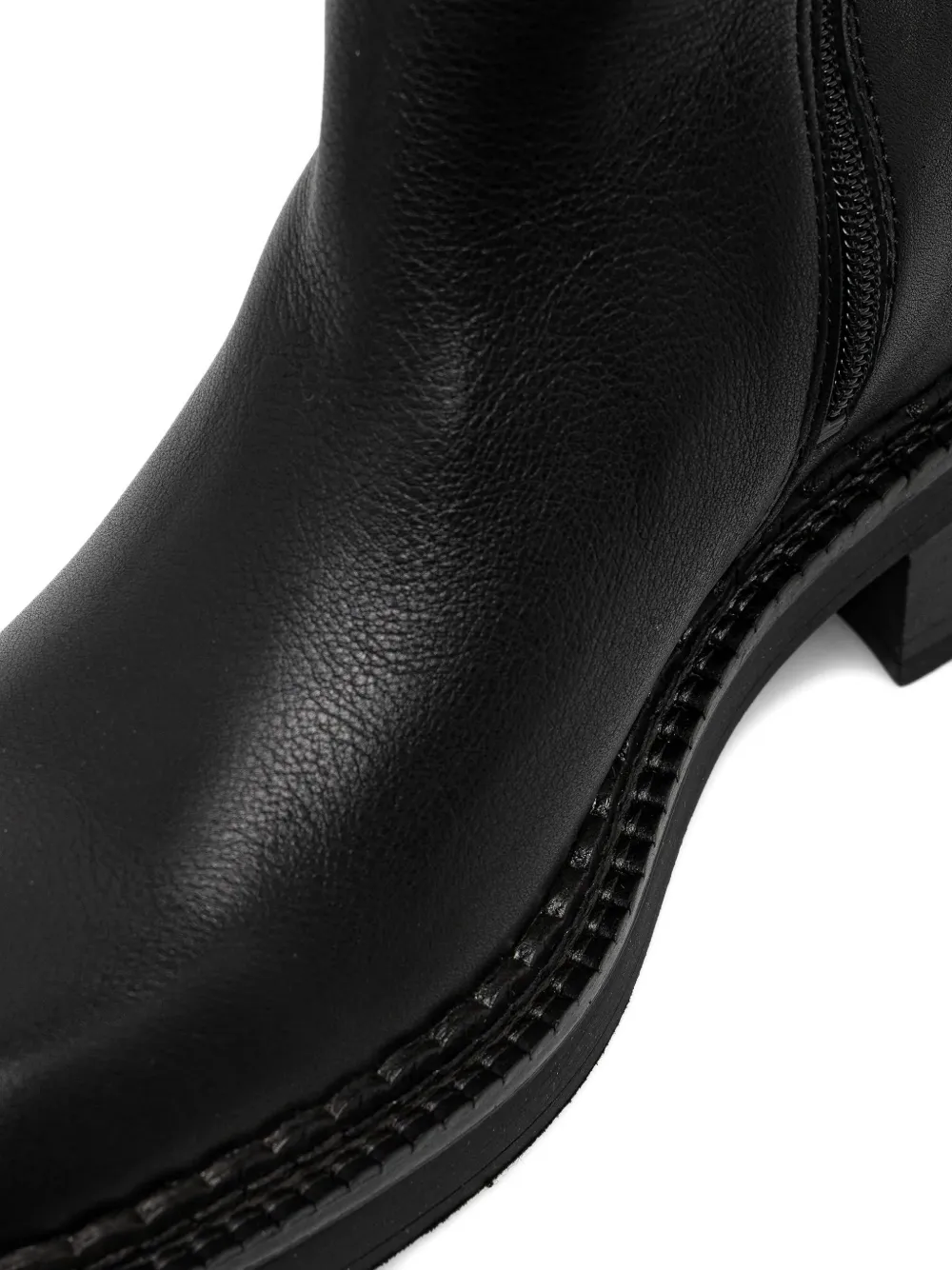 Copenhagen zip-fastening knee-high boots Zwart