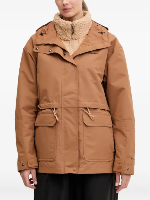 Columbia drawstrings hooded jacket